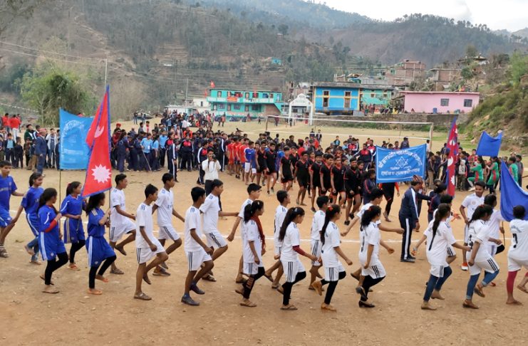 १२ औँ राष्ट्रिपति रनिङ शिल्ड प्रतियोगिता धादिङमा हुदै