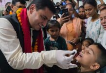 दर्ता र परीक्षण नै नभएको औषधि बच्चालाई खुवाउने अभियान सुरु गरे स्वास्थ्यमन्त्रीले