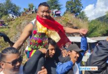 खनियाबास–२ झार्लाङको परम्परागत खेल छेलोमा सुके गुरुङ दोश्रो पटक विजेता