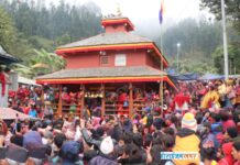 त्रिपुरासुन्दरी माई मन्दिरमा न्वागी मेला तथा माईथान जात्रा मङ्सिर ६ र ७ गते हुने