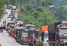 मलेखु–मुग्लिन सडक खण्डमा आज देखि राति सवारी साधन बन्द